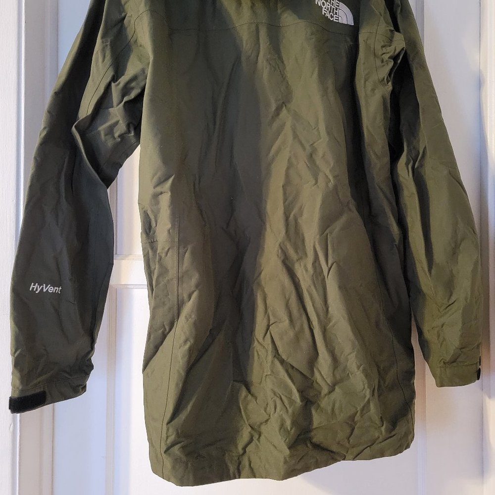 The North Face Summit Series Shell Water Jacket Olive Green Sample Size Medium - Picture 6 of 9